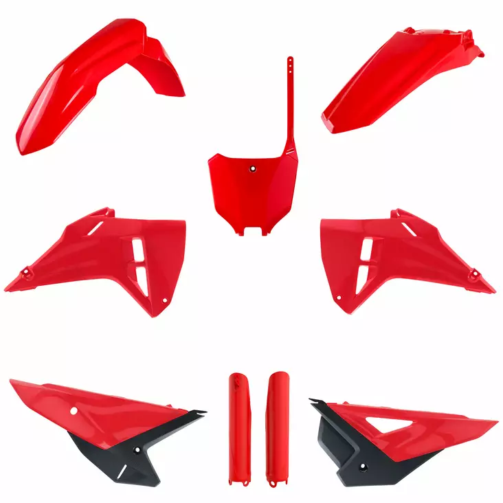Polisport plastkit CRF450R 25-.. CRF250R 25-.., OEM-färg Röd - Motocross plastsats - 178-91598 - 1