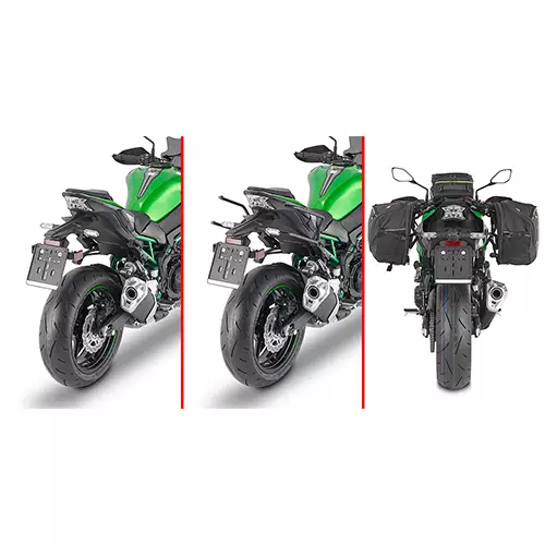Givi TUB.HOLDER SOFT BAGS KAWA. Z900 (20-21) - MC Väskhållare - 322-TR4118 - 1
