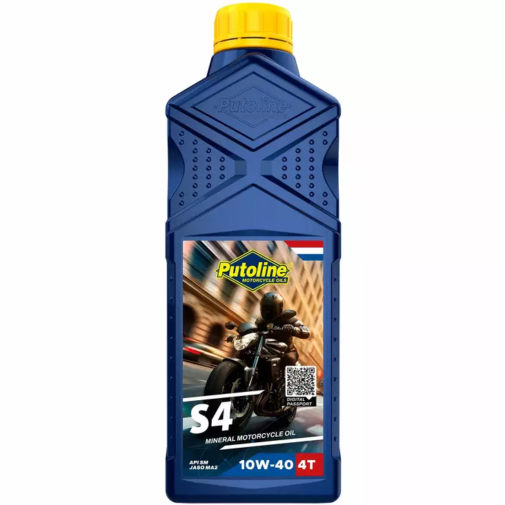 Putoline S4 10W-40 Motorolja 1L - 4-T Motoroljor - 554-74098 - 1
