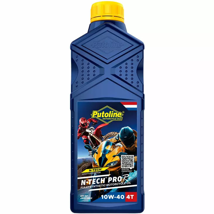 Putoline N-Tech® Pro R+ 10W-40 Motorolja 1L - 4-T Motoroljor - 554-74308 - 1