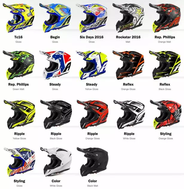 Airoh Aviator 2.2 Skärm Styling glansig - Hjälm reservdelar - 571-4198 - 1