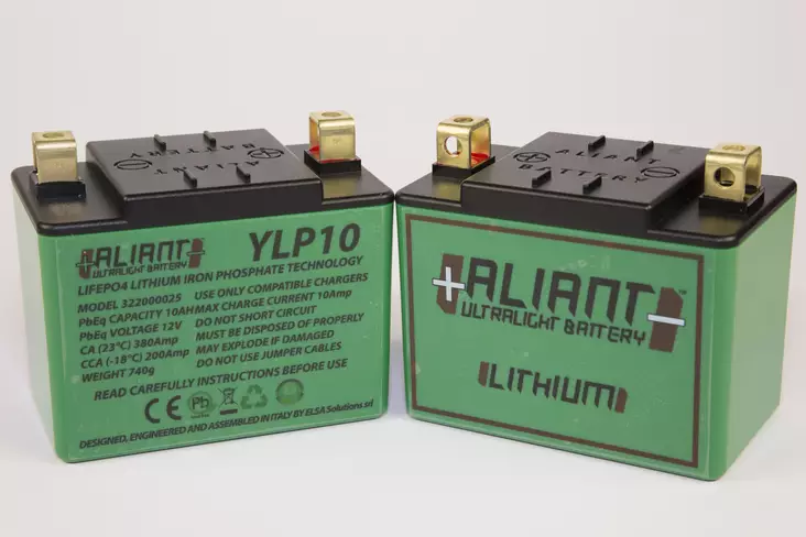 Aliant Ultralight YLP10 Lithiumbattery Ready to use - Aliant batteri - 14-418 - 1