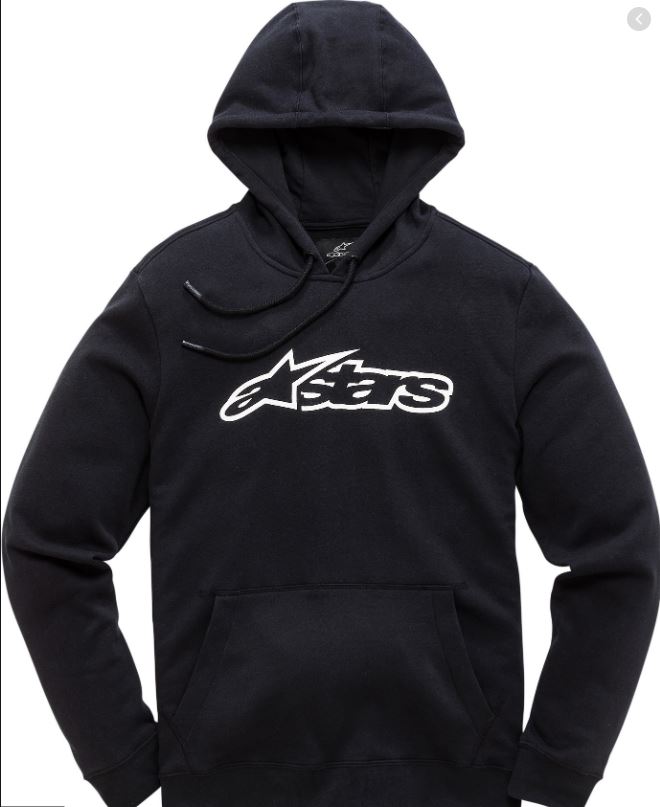 Alpinestars Blaze Fleece, svart/vit 2XL - Tröjor och huvtröjor - D372438 - 1