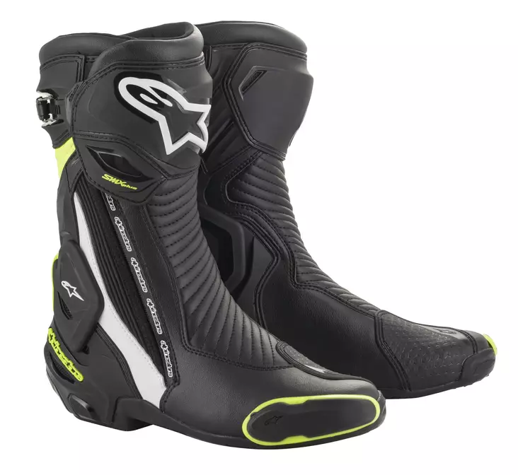 MC-Stövlar Alpinestars SMX Plus V2, svart/gul - MC stövlar och skor - D261238 - 1