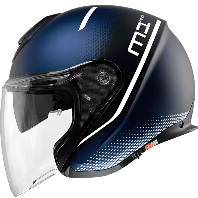 Öppen hjälm Schuberth Pro Mercury, mattblå - MC öppningsbara och öppna hjälmar - 51-2228 - 1