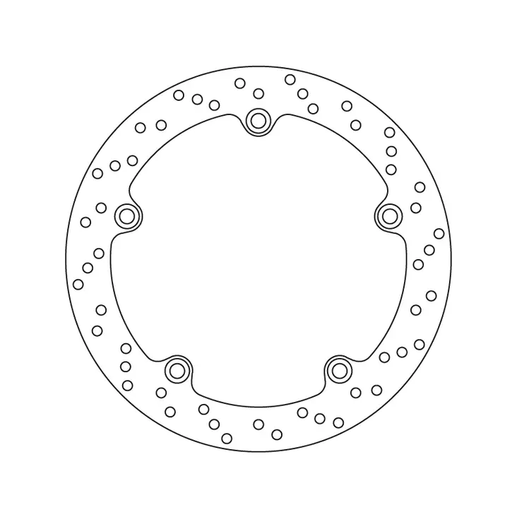 Brembo Serie Oro bromsskiva - MC Bromsskivor - 232-68B407C8 - 1