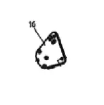 Bronco Stödplatta Höger till slaghack 77-12490 - Arbetsmaskinernas reservdelar - 77-12490-78 - 1