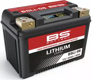 BS Battery BSLI-08 Lithiumbatteri - BS batteri - 140-360108 - 1