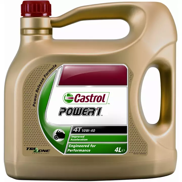 Castrol Power 1 4T 10W-40 (GPS 208 L - 4-T Motoroljor - 55-406-208 - 1