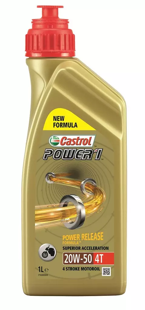Castrol ACT>EVO 4T 20W-50 208 L - 4-T Motoroljor - 55-410-208 - 1