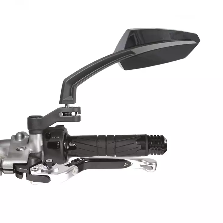 Chaft Twin mirrors, black - MC Speglar - IN388 - 1