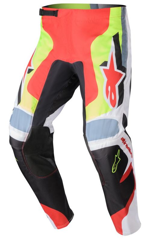 Alpinestars crossbyxa Fluid Agent Svart/Röd/Gul Fluo - Crossbyxor - D437938 - 2