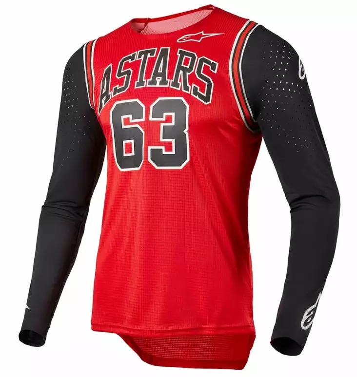 Alpinestars Tröja Supertech Blaze Svart/Orange/Gul - Crosströjor - D434878 - 2