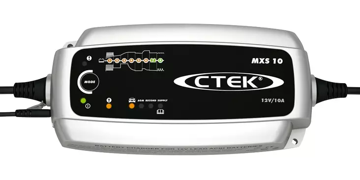CTEK MXS 10 EU Batterycharger - Batteriladdare - 141-100-708 - 1