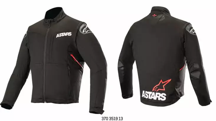 Alpinestars endurojackor Session Race svart/röd - Endurojackor - D254568 - 2