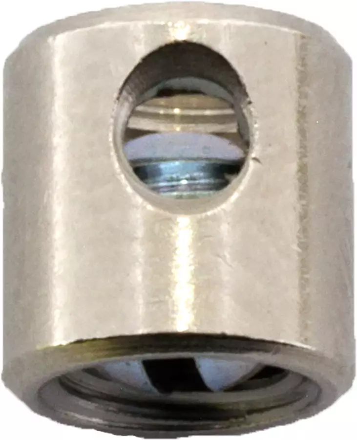 Fix Skruvnippel, Ø 5,5mm , längd 5,5mm , vajer Ø 1,8mm , (10st) - Nipplar och justerskruvar - 7-218 - 1