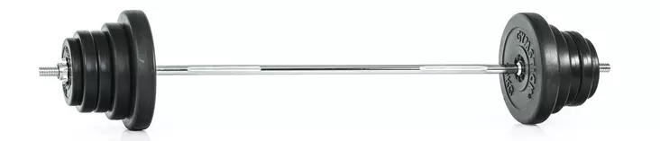 Gymstick 50kg Vinyl Weight Set - Skivstänger och viktskivor - GS61108 - 1