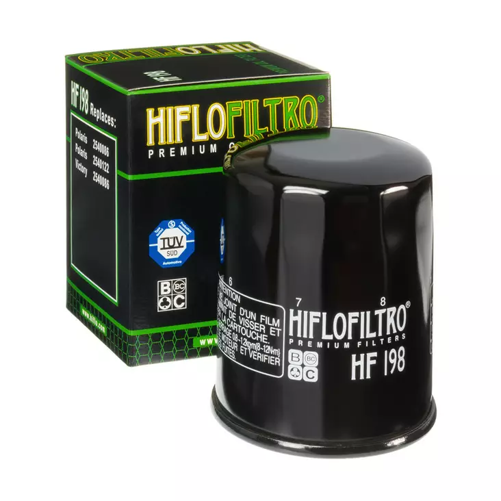 HiFlo oljefilter HF198 - MC Oljefilter - 20-HF198 - 1
