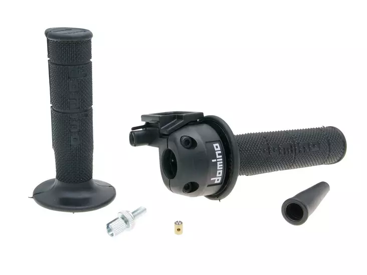 Gashandtag, Domino, Universal, Snabbgas (3.6°/ 74mm), ink. Handtag - Gashandtag - 307-0478 - 1