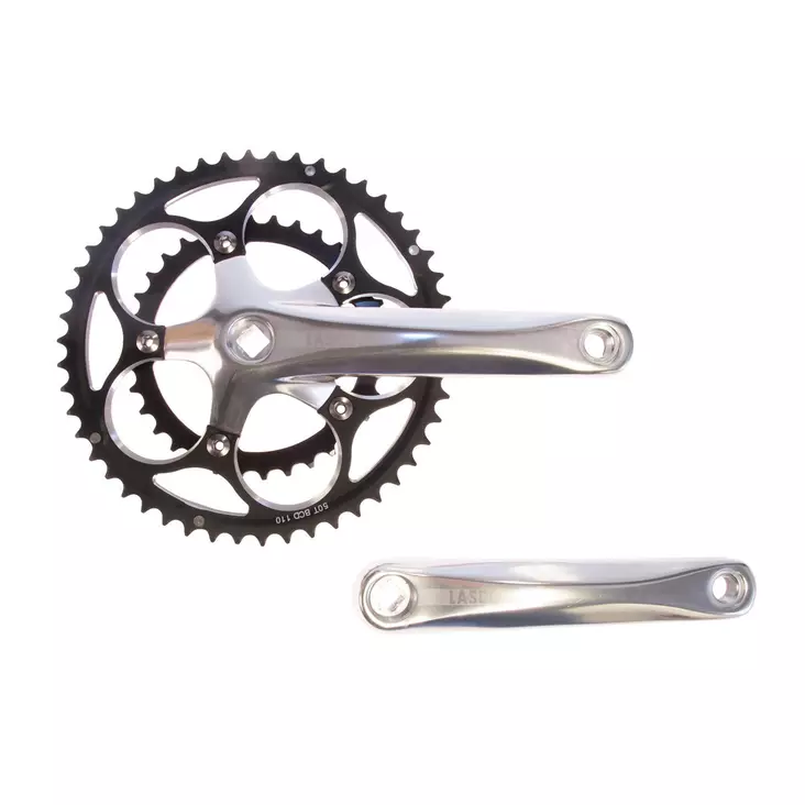 Kampipari LASCO 50/34, 170mm, alu, nelikantti, 110,5 mm akseli - Pedalvevspar - 69508 - 1