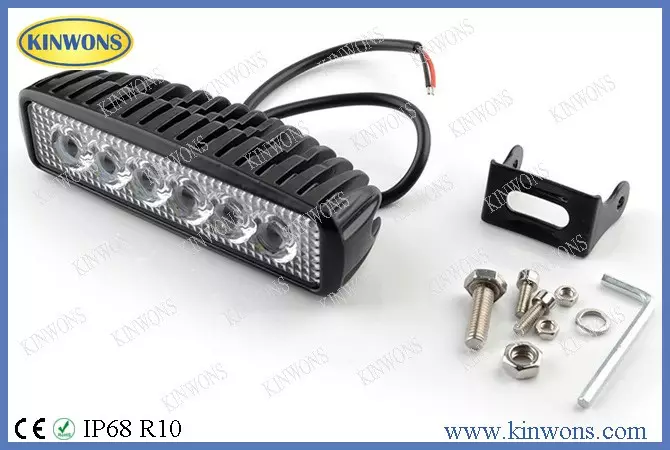 Kinwons Led Arbetsljus 18w - MC Lampor och arbetsljus - 109-4418 - 1
