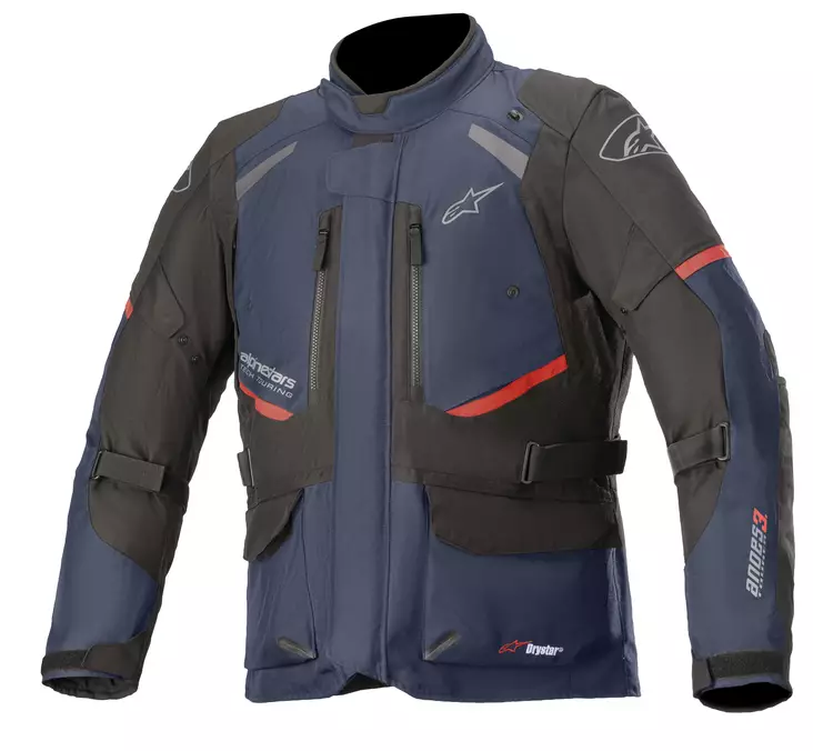 Textiljacka Alpinestars Andes V3 Drystar, blå - MC jackor - D351978 - 1