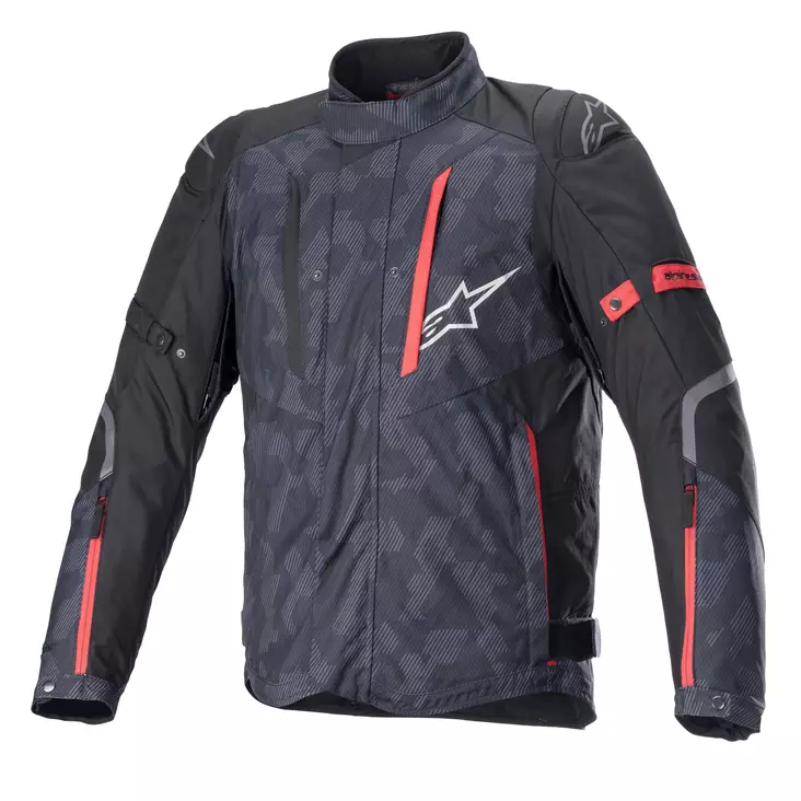Jacka Alpinestars RX-5 Drystar, svart/camo/röd - MC jackor - D352188 - 1