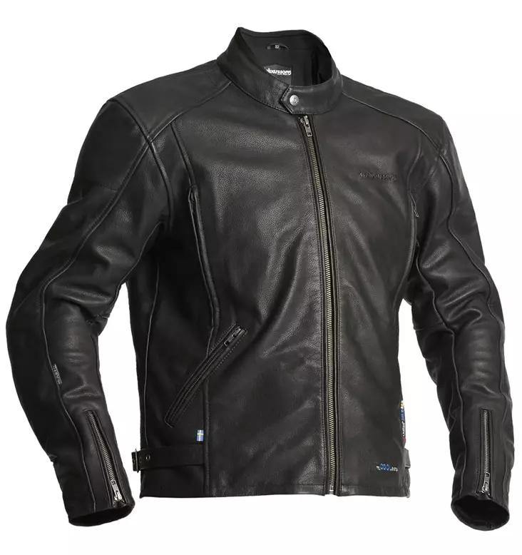 Skinnjacka Halvarssons Celtic, svart - MC skinnjackor - 710-58907000-48 - 1