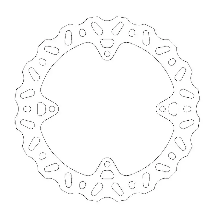 Moto-Master Nitro Bromsskiva bak KTM: SX85 - Motocross bromsskivor - 235-110438 - 1