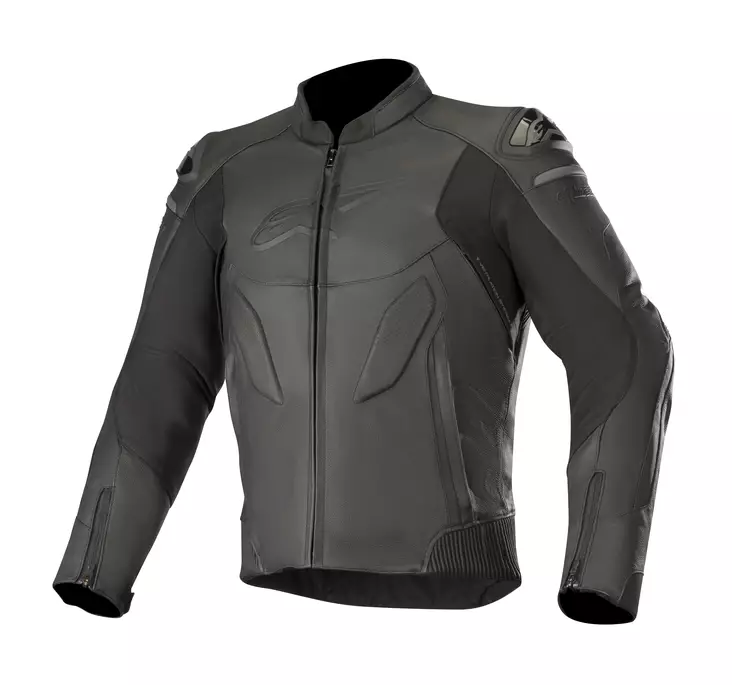Skinnjacka Alpinestars Caliber, svart - MC skinnjackor - D251508 - 1