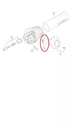 Växelkåpa SHIMANO Nexus 7-vxl, SL-7S10 - Växelspakar - 66768 - 1