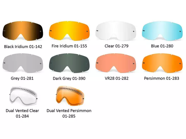 Oakley Repl. Lens FL MX Dual Prizm Snow Rose REPL Lens - Glasögon linser - 671-102-516-008 - 1