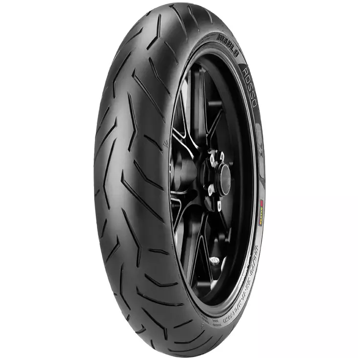 PIRELLI Diablo Rosso II 120/70 ZR 17 M/C (58W) TL Fr. (D - Ducati All models) - Pirelli däcken - 53-21488 - 1