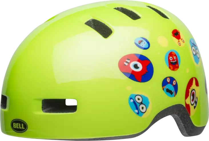 Cykelhjälm Bell Lil Ripper Green Monsters - Cykelhjälmar - BELL190007101758 - 1