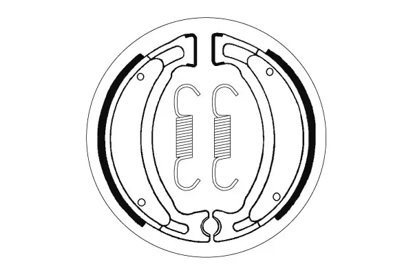 SBS Bromssko 2028 - MC Bromsskor - 23-2028 - 1