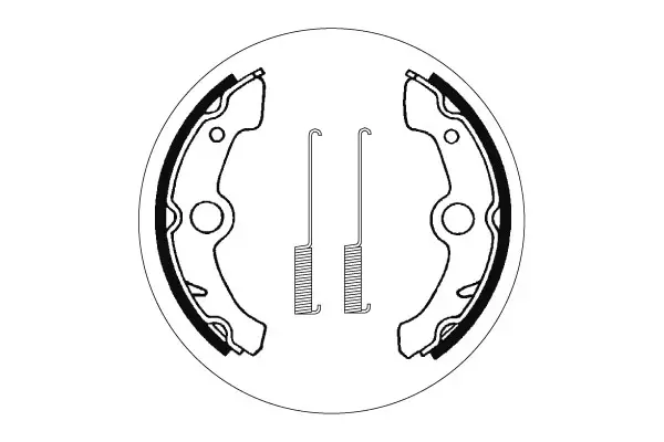 SBS Bromssko 2178 - MC Bromsskor - 23-2178 - 1