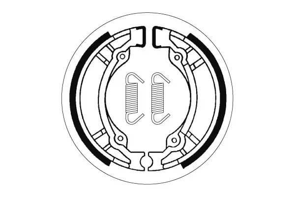 SBS Bromssko 2188 - MC Bromsskor - 23-2188 - 1