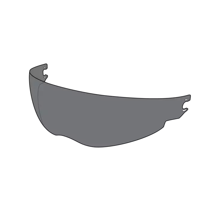 Simpson Darksome Inner Sun Visor Mörk - Visir - 638-102118 - 1