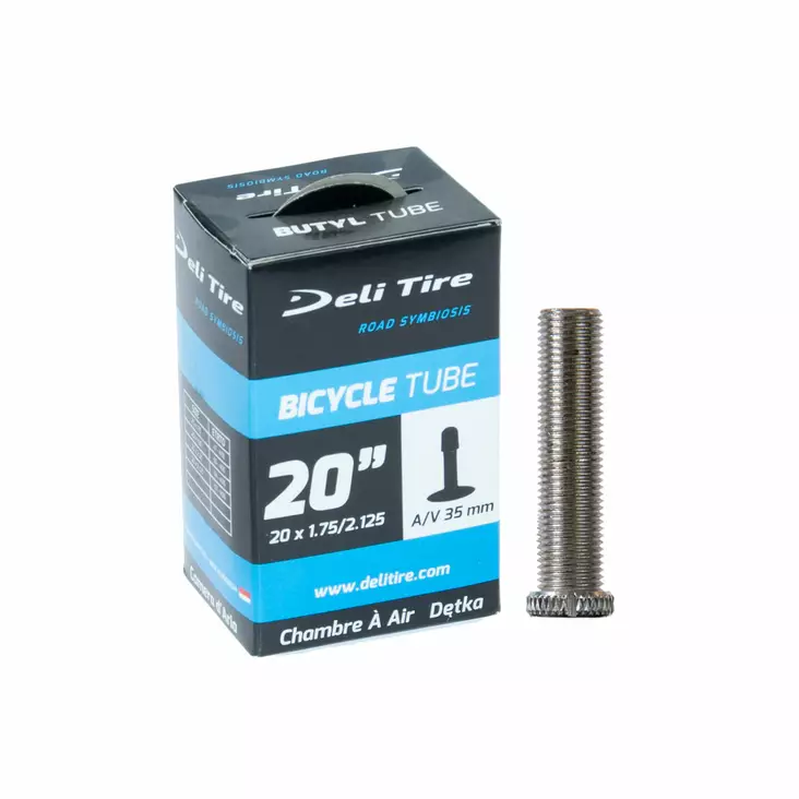 Slang DELI 20", 47/57-406, Bilventil 35mm - Slangar - D-000428 - 1