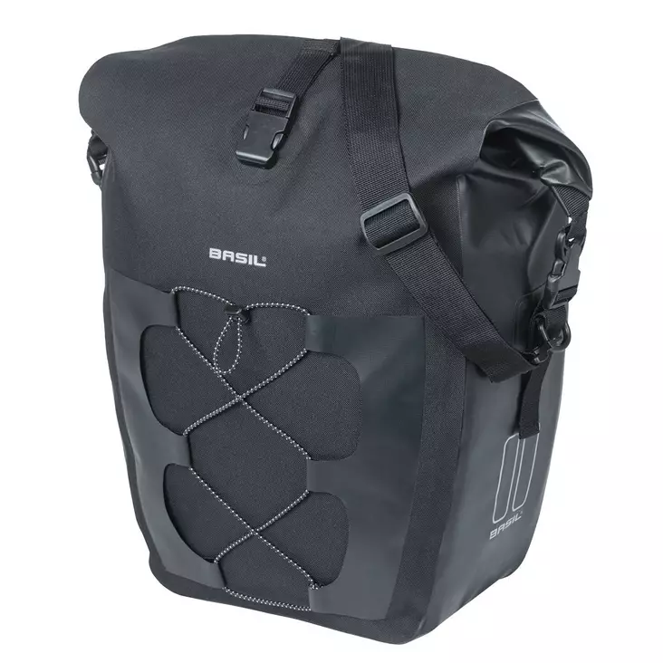 Sidoväska BASIL Navigator Waterproof, storlek L, 25–31?l, svart, vattentät - Väskor - 18258 - 1