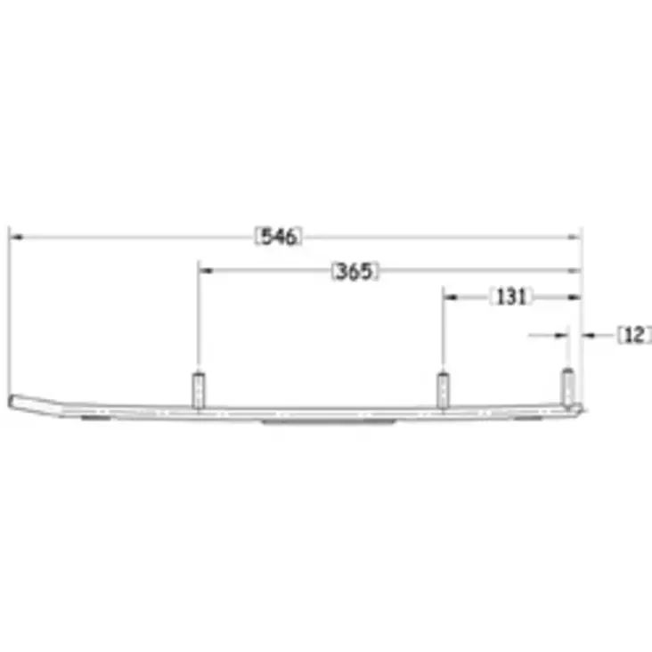 Sno-X Defender Styrstål Lynx/ Ski-Doo - Snöskoter styrskenor - 881-0478 - 1