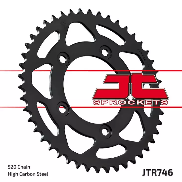 Supersprox / JT Rear sprocket 746.48 - MC Bakdrev - 27-2-743-48 - 1