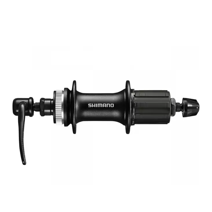 Baknav med skivbroms Shimano FH-M3050 Acera Center Lock, kassett 8/9/10, svart, 36h - Skivbromstillbehör till cykel - 61358 - 1