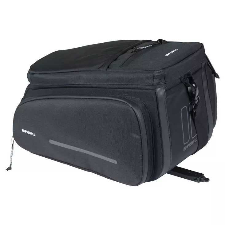 Pakethållarväska BASIL Move MIK L, 10-26l, svart - Väskor - 18438 - 1