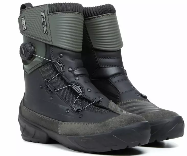 TCX Stövel Infinity 3 Mid WP Svart/Grön - MC stövlar och skor - 65-2208 - 1
