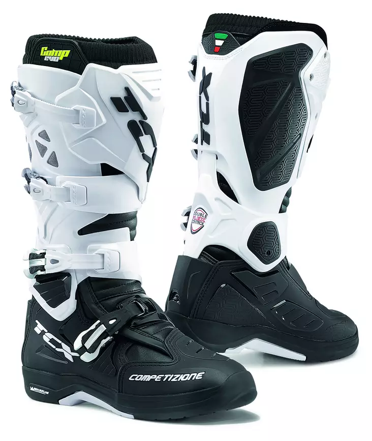 TCX COMP EVO 2 MICHELIN svart/vit - Crosstövlar - 65-2033-38 - 1