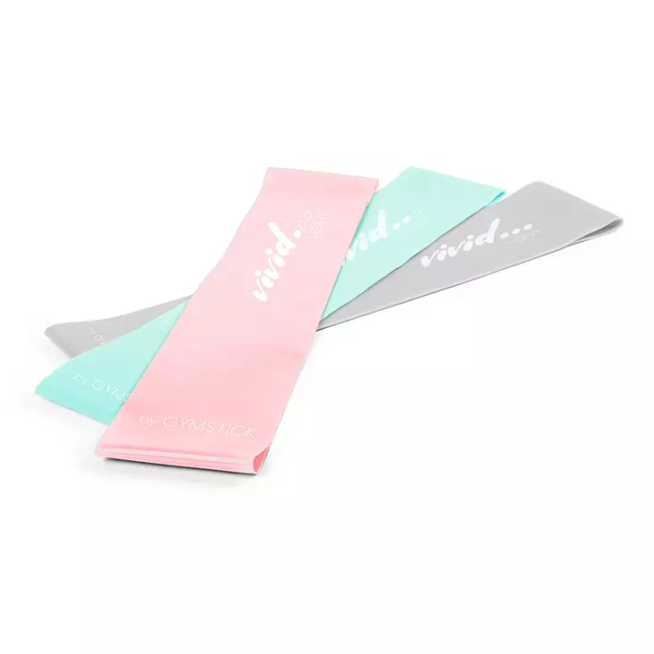 Gymstick Vivid Mini Band Set 3pcs - Träningsband - GS61338 - 1