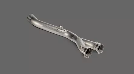 Akrapovic Optional Link Pipe/Collector (Titanium) MT-10 / FZ-10 2022- - MC Andra avgasrör - 461-Y10SO19 - 1