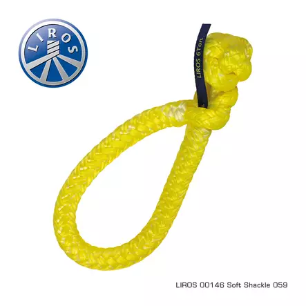 Liros Soft Shackle 6t, gul - Schackel - 505-00146-0071-059 - 1