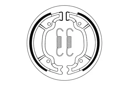 SBS Bromssko 2199 - MC Bromsskor - 23-2199 - 1